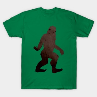 Bigfoot Walking - Cryptid Silhouette T-Shirt